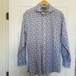 Black Brown 1826 Mens Dress Shirt, Size 16 1/2 -33